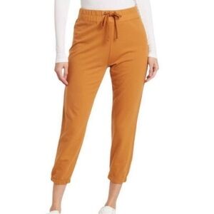 James Perse Blush/Orange Tie Waist Jogger